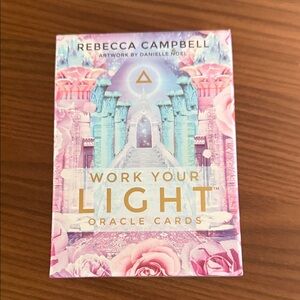 Work Your Light Oracle Cards - Pink and Gold